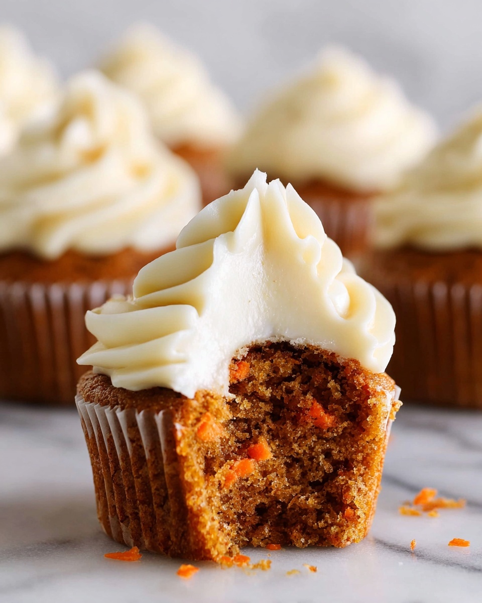 Carrot Cake Cupcakes Recipe - Recipe Image