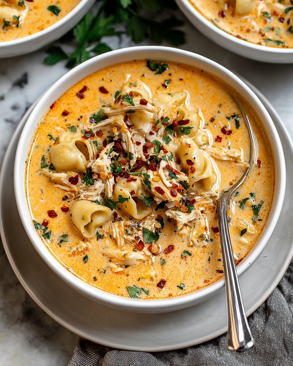 Creamy Cajun Chicken Pasta Soup Recipe - Recipe Image