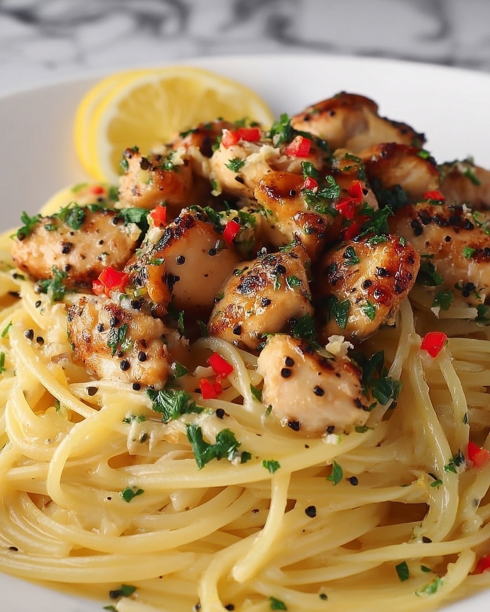 Chicken Scampi Pasta Recipe - Recipe Image