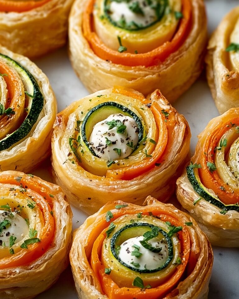 Veggie Pinwheels with Cream Cheese Recipe