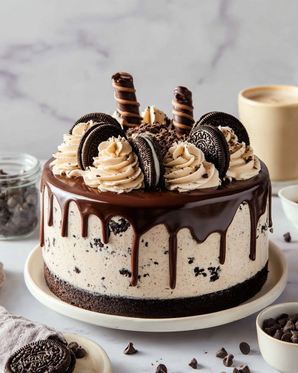 Oreo Chocolate Cake Recipe - Recipe Image