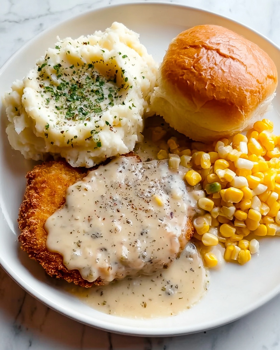 Country Fried Chicken with Rich Gravy Recipe - Recipe Image