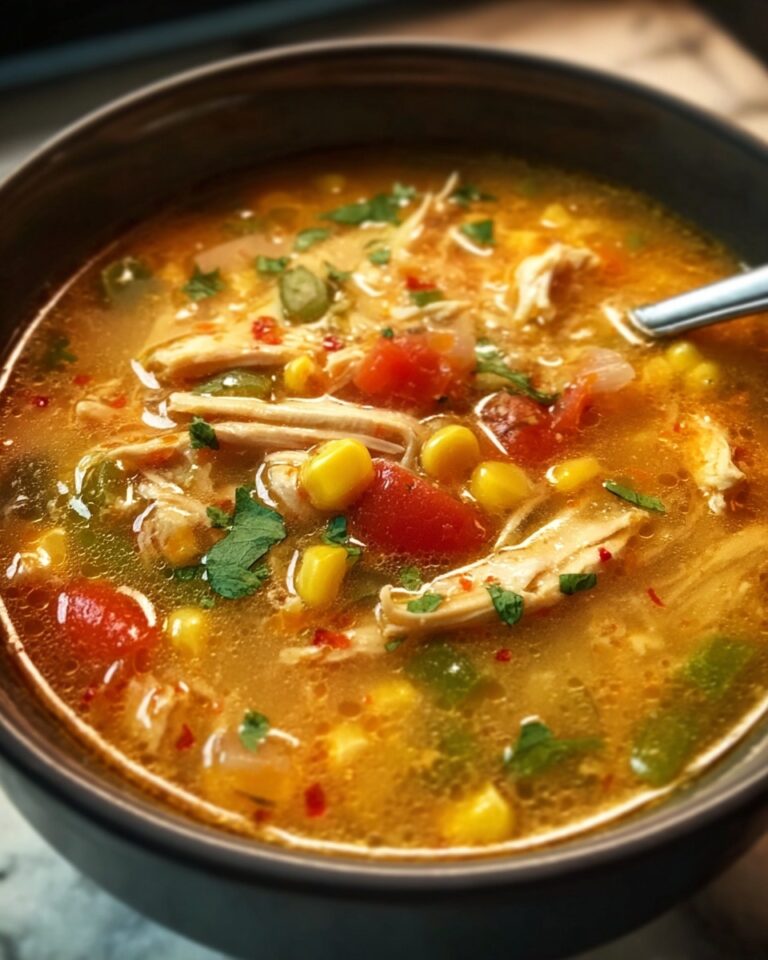 Green Chicken Enchilada Soup Recipe