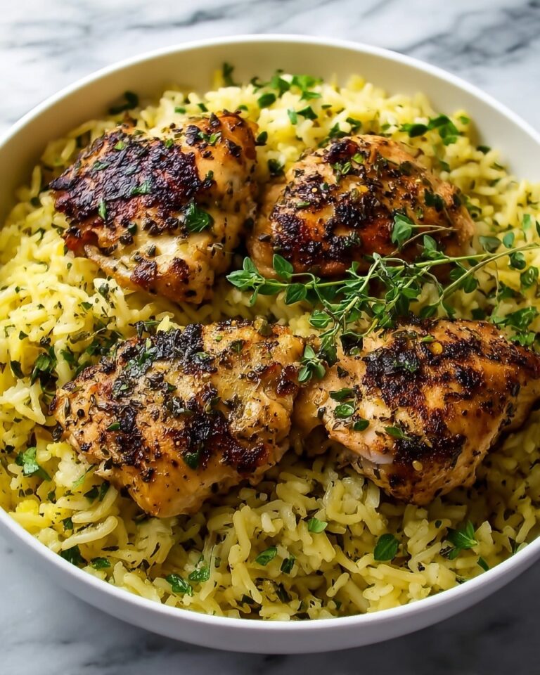 Herbed Vegan Chicken and Rice Bake Recipe