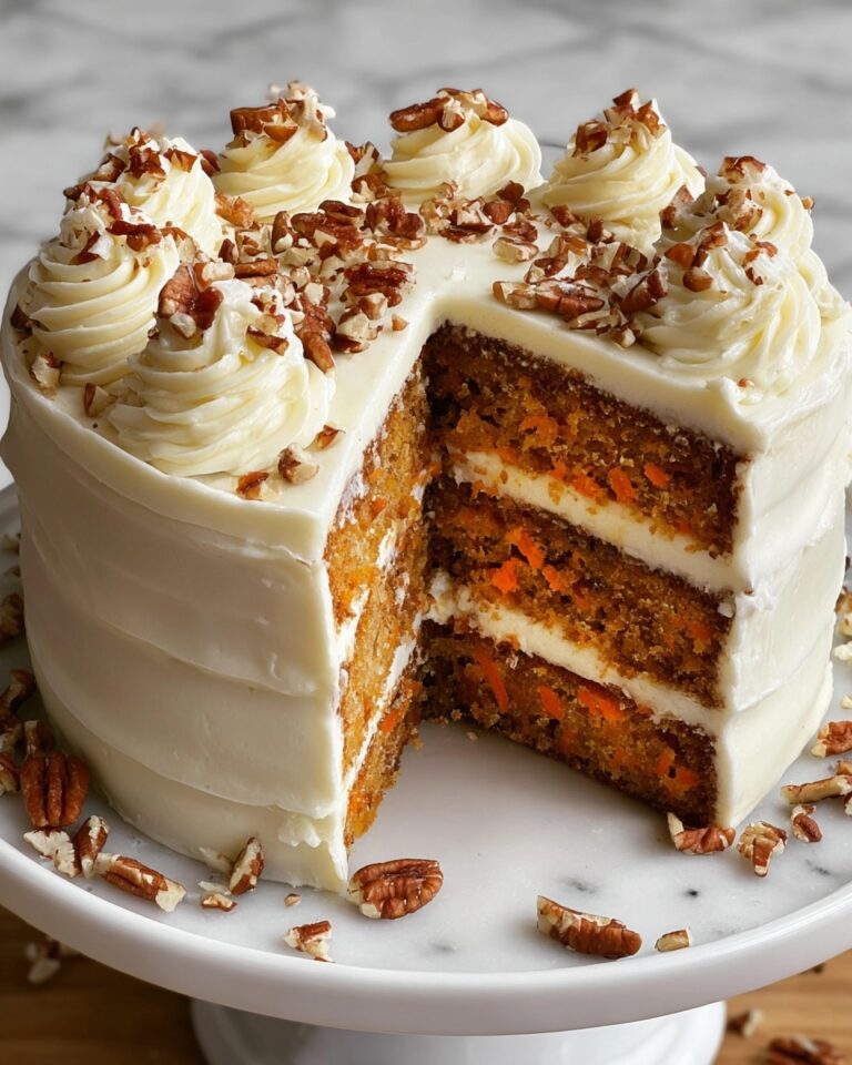 Homemade Moist Carrot Cake Recipe