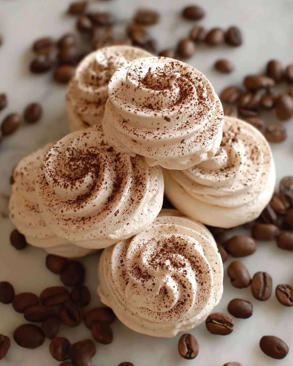 Espresso Meringue Cookies Recipe - Recipe Image