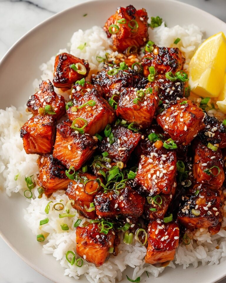 Mouthwatering Honey Garlic Salmon Bites Recipe