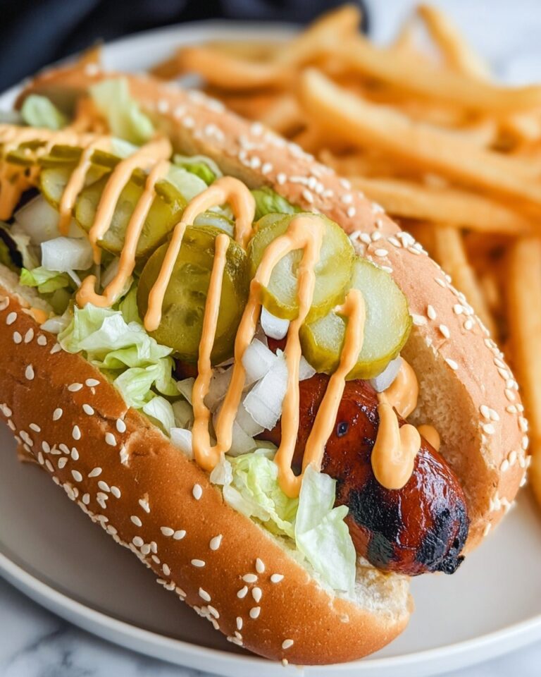 Big Mac Hot Dogs Recipe