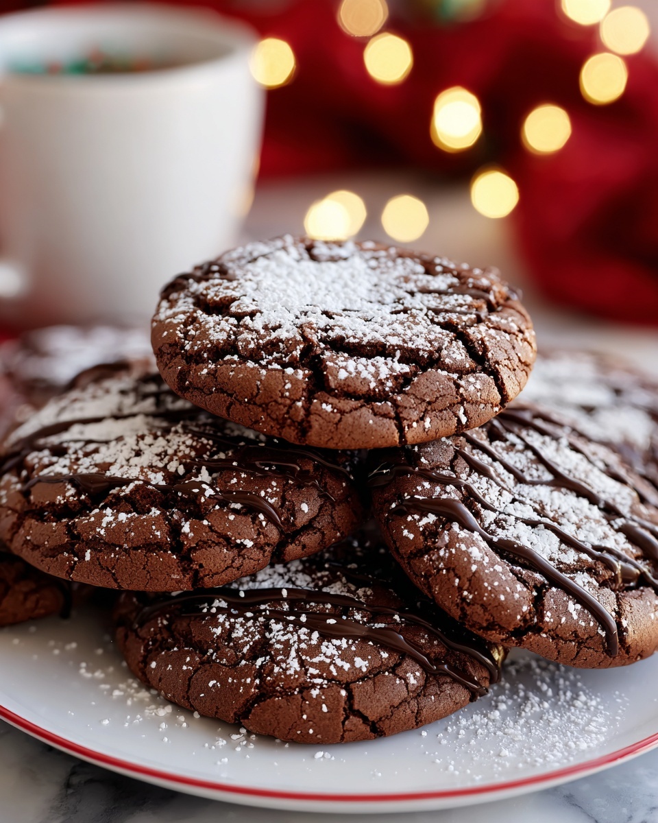 Soft Chocolate Sugar Cookies Recipe - Recipe Image