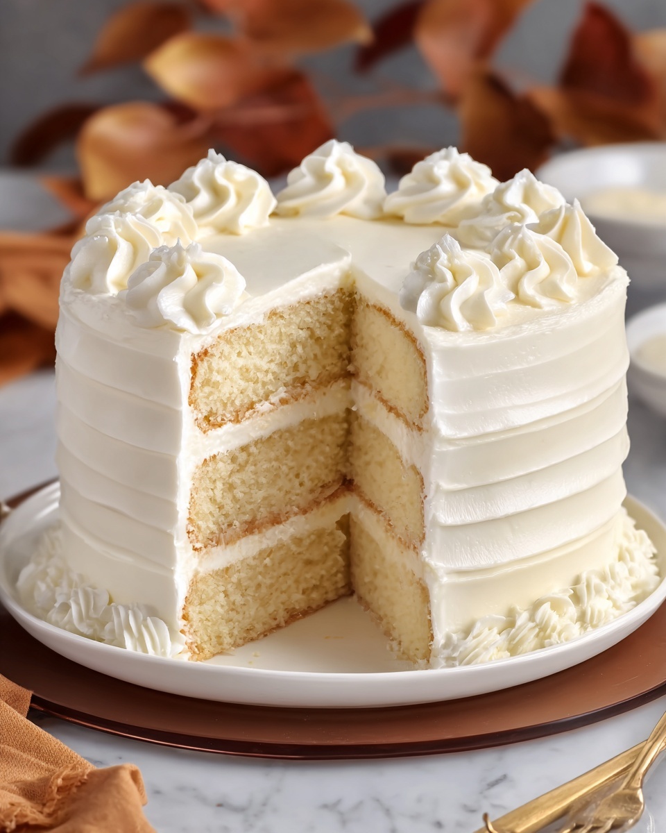 Moist White Velvet Cake Recipe - Recipe Image