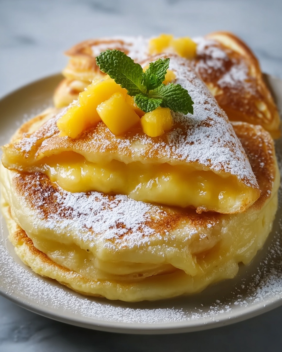Mango Pancakes Recipe - Recipe Image
