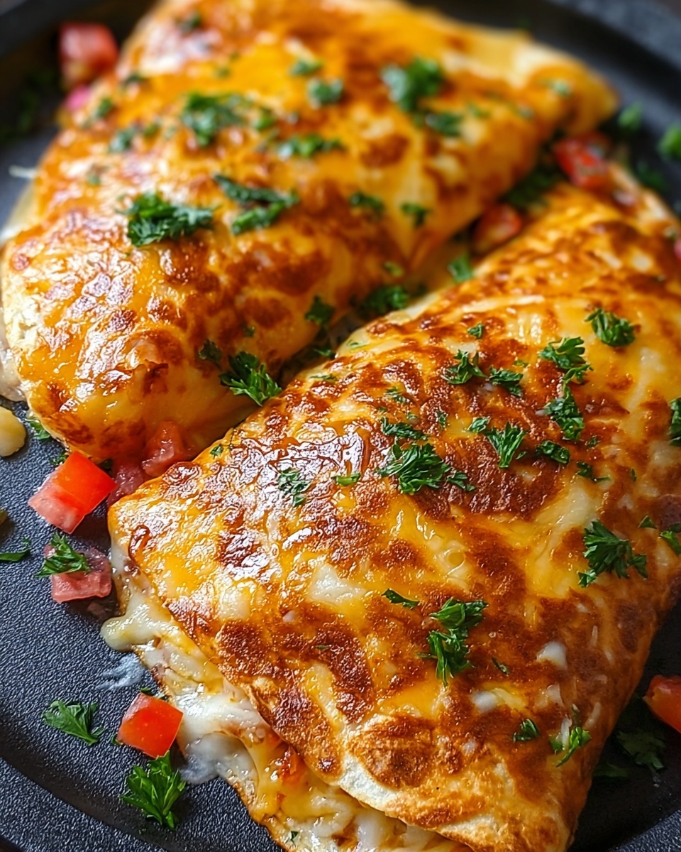 Baked Chicken Chimichangas Recipe - Recipe Image
