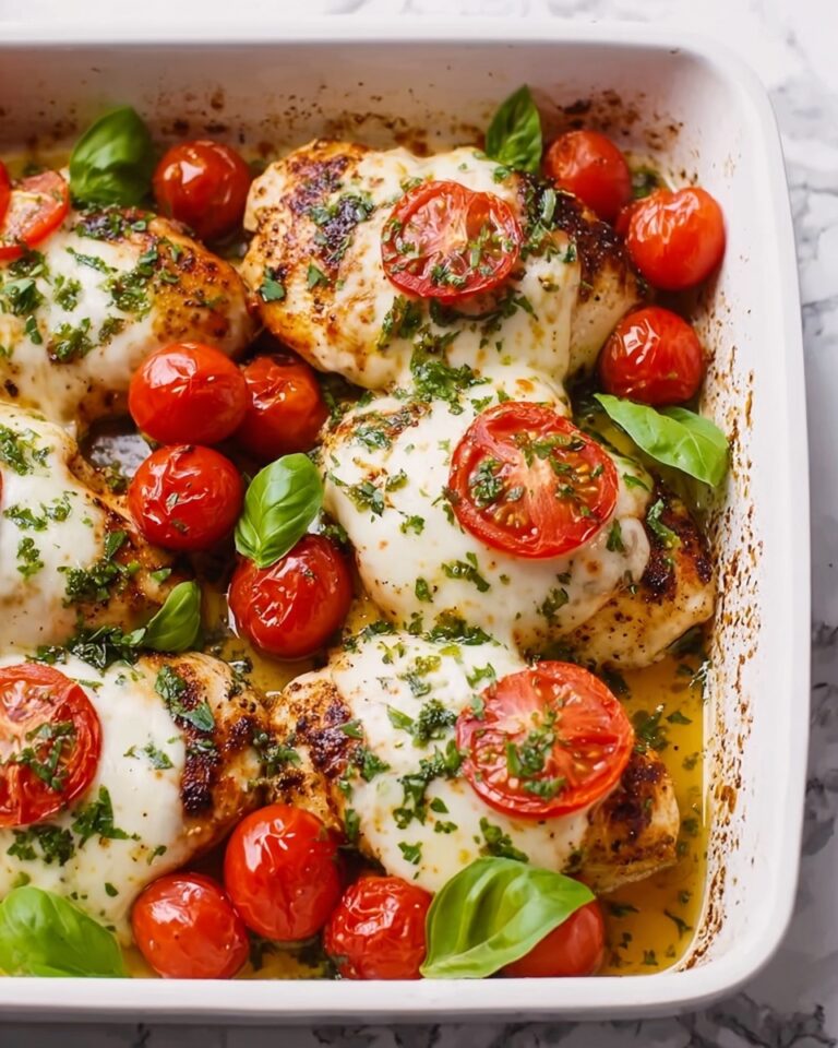 Baked Caprese Chicken Recipe