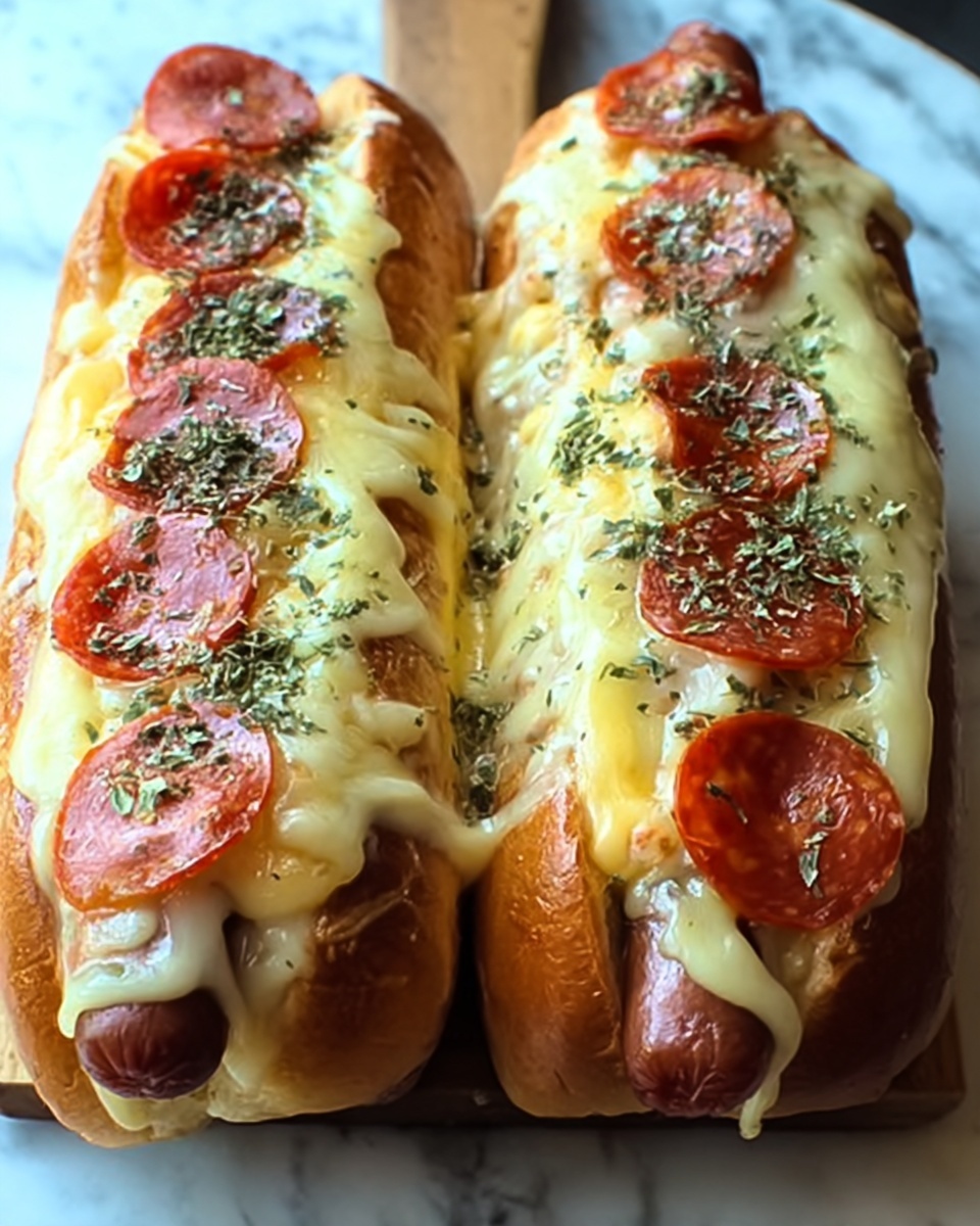 Huge Cheese Dog Sandwich with a Pizza Slice Inside Recipe - Recipe Image