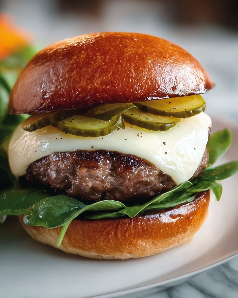 Citrus Herb Caprese Burgers Recipe - Recipe Image
