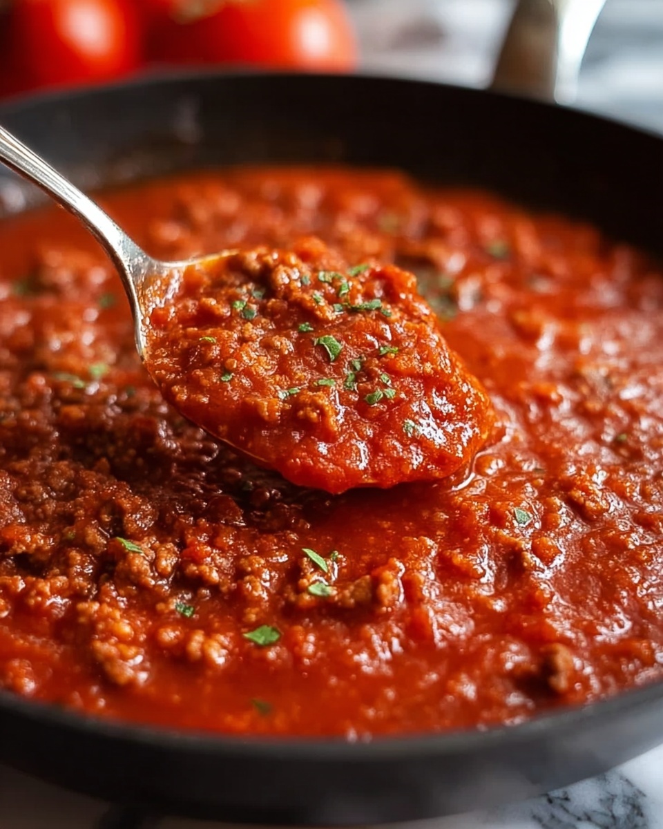 Homemade Spaghetti Sauce Recipe - Recipe Image
