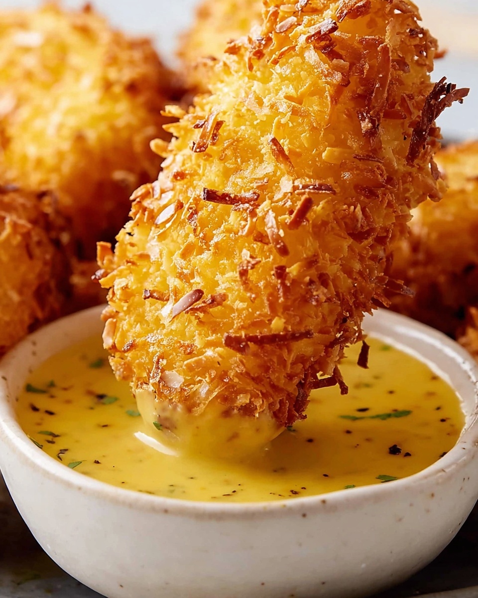 Baked Coconut Chicken Tenders Recipe - Recipe Image