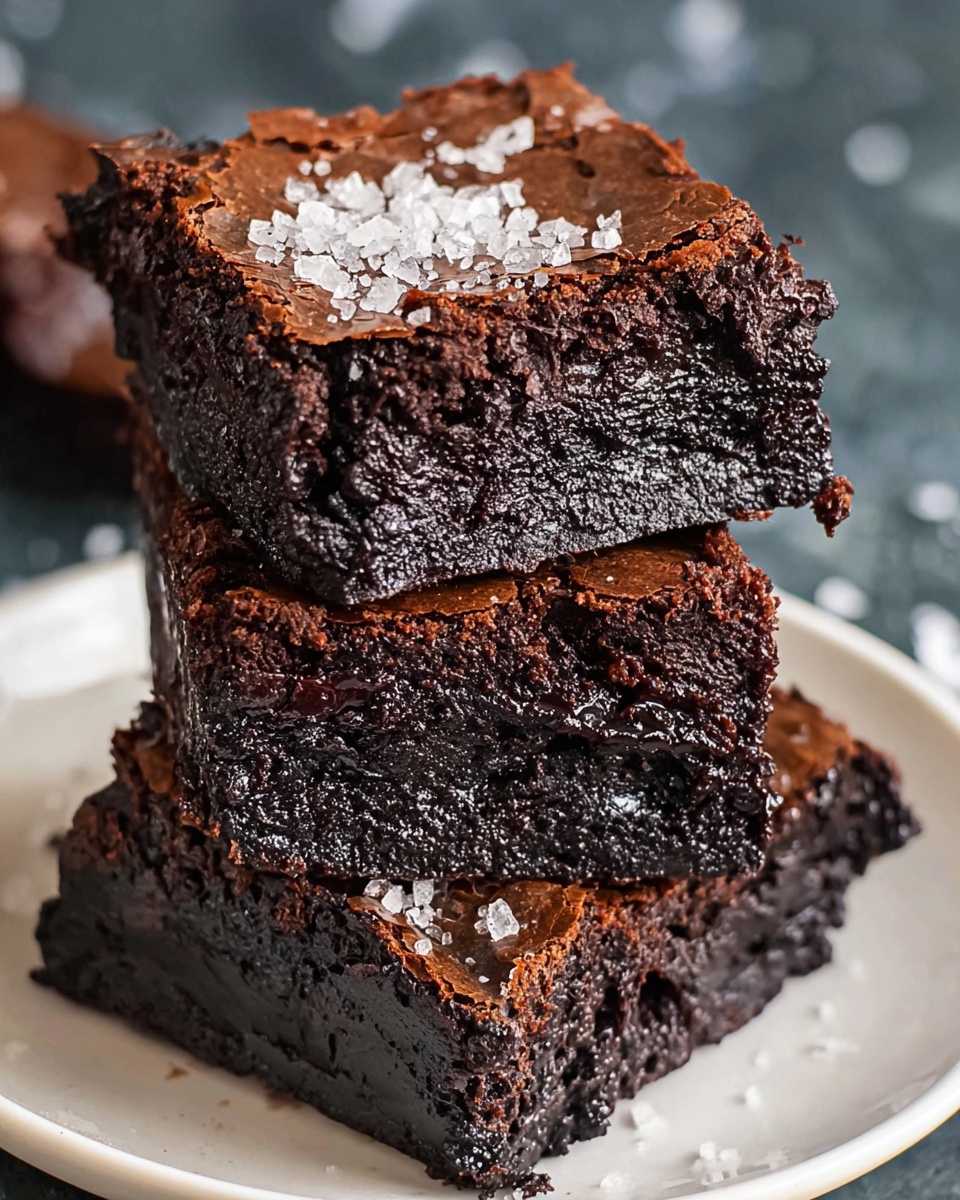 Fudgy Black Bean Brownies (No Flour!) Recipe - Recipe Image