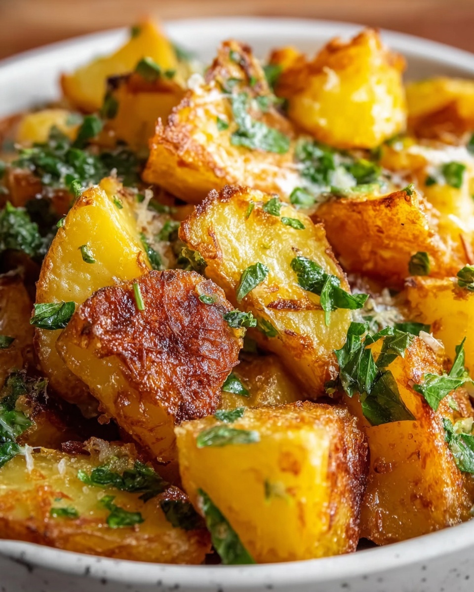 Crispy Smashed Potato Salad Recipe - Recipe Image
