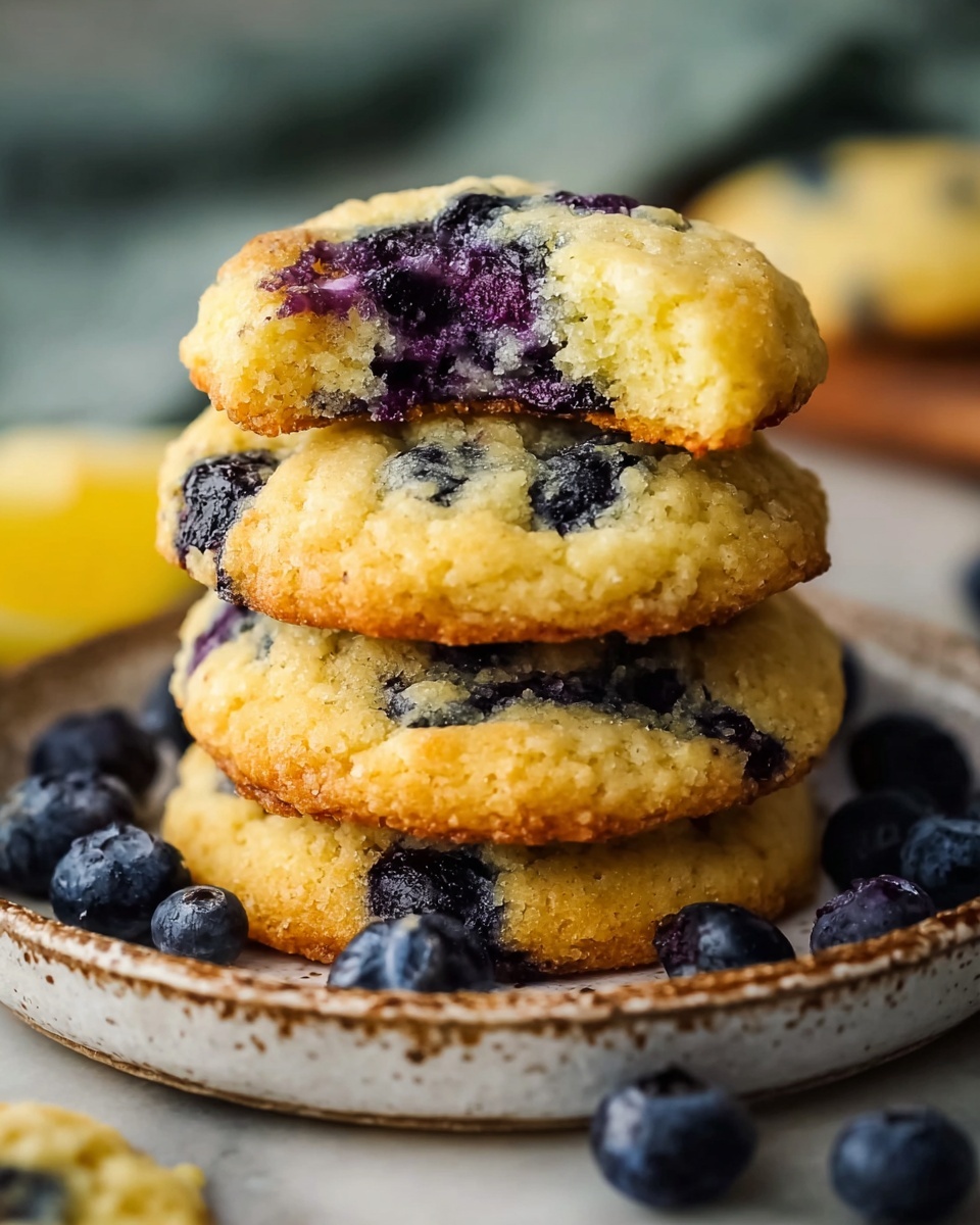 Lemon Blueberry Cookies Recipe - Recipe Image
