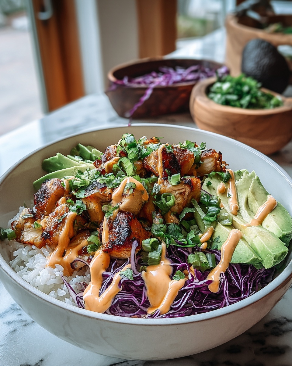 Bang Bang Chicken Bowl Recipe - Recipe Image