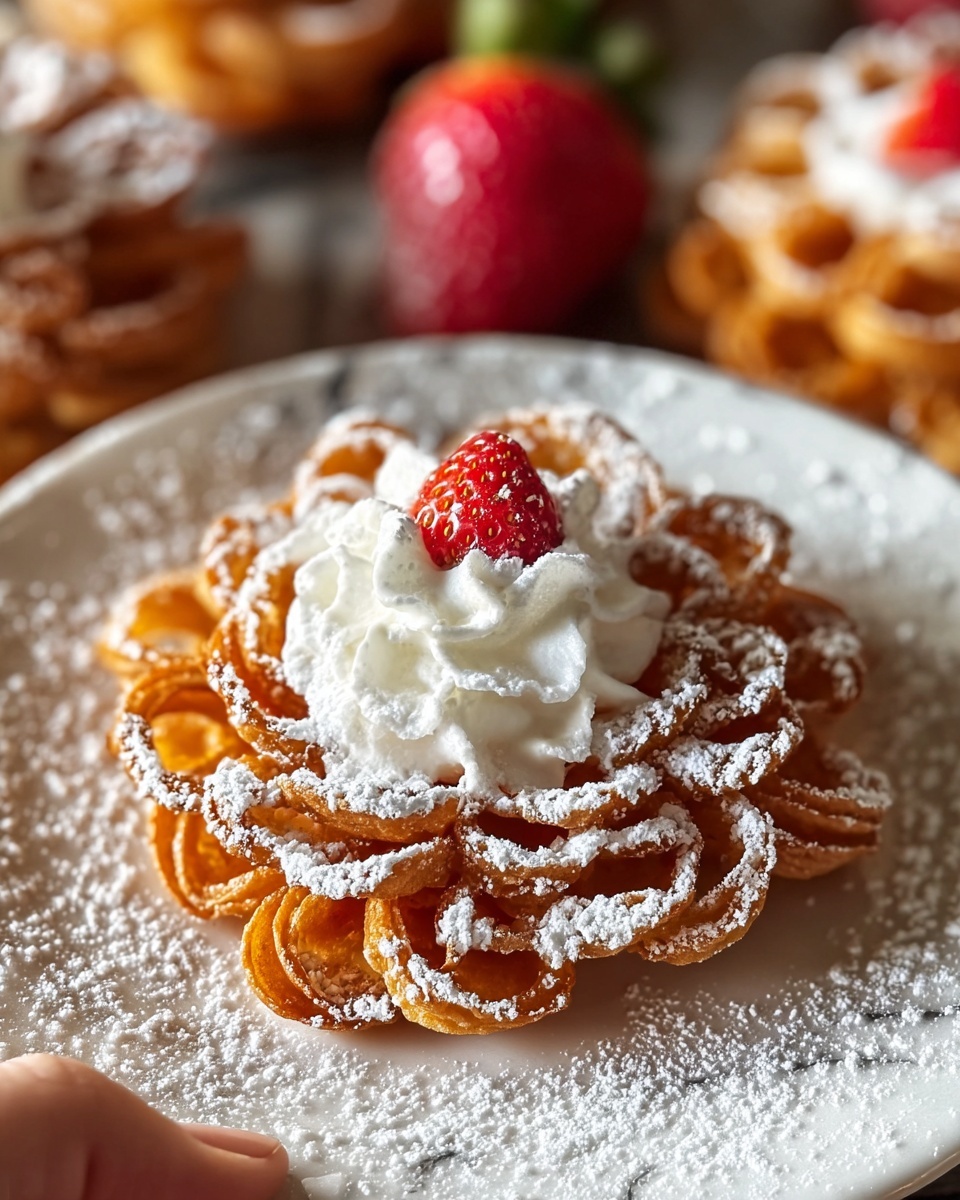Sweet Whirlwind Fairground Funnel Cakes Recipe - Recipe Image