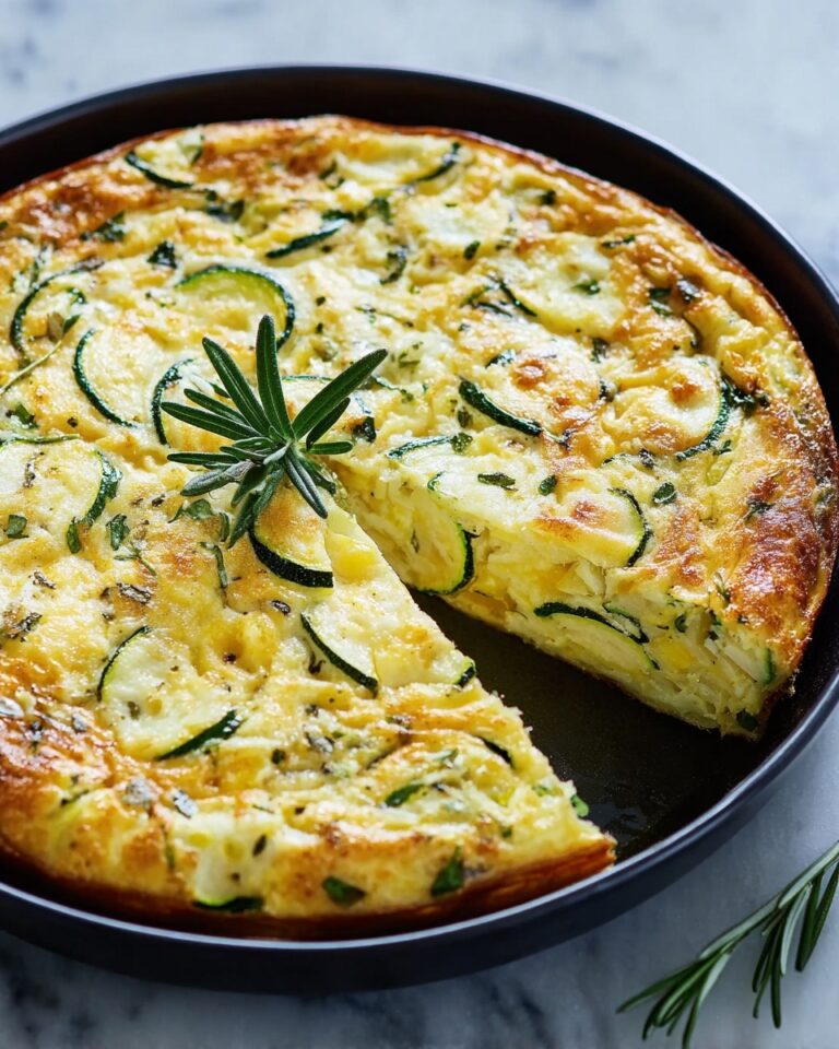 Zucchini & Cheddar Frittata Recipe
