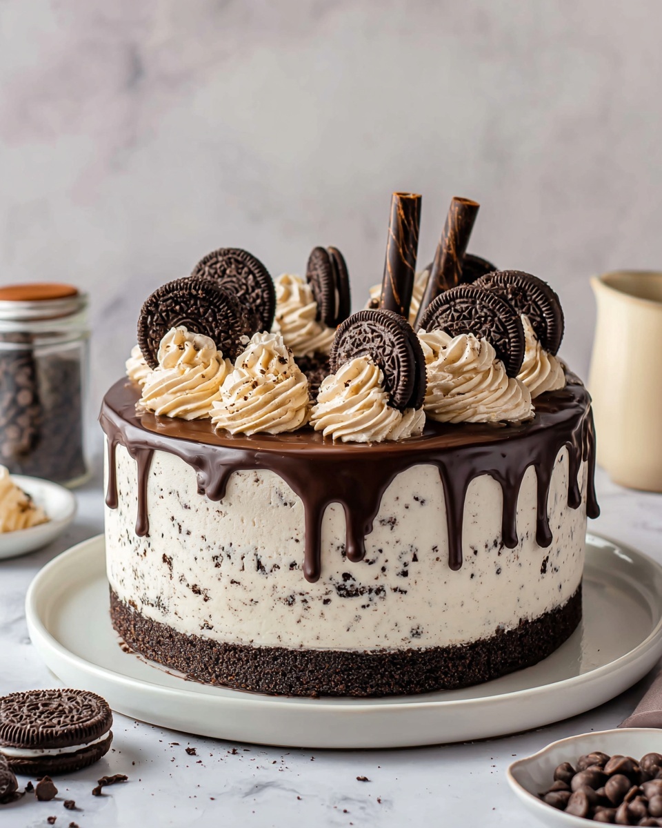Oreo Chocolate Cake Recipe - Recipe Image