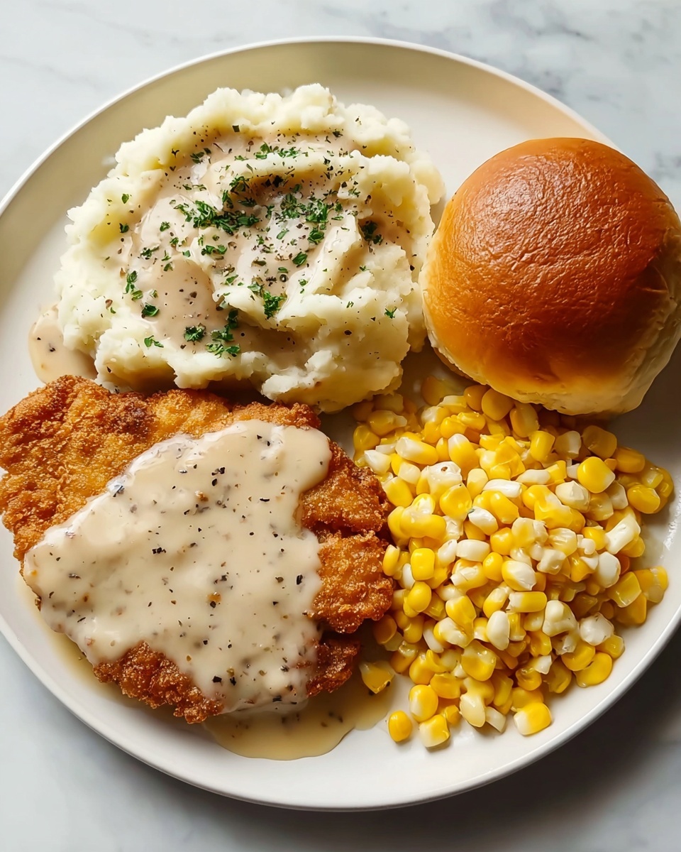 Country Fried Chicken with Rich Gravy Recipe - Recipe Image