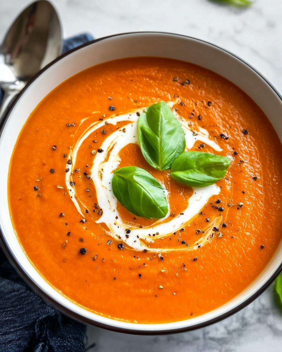 Roasted Red Pepper Soup Recipe - Recipe Image