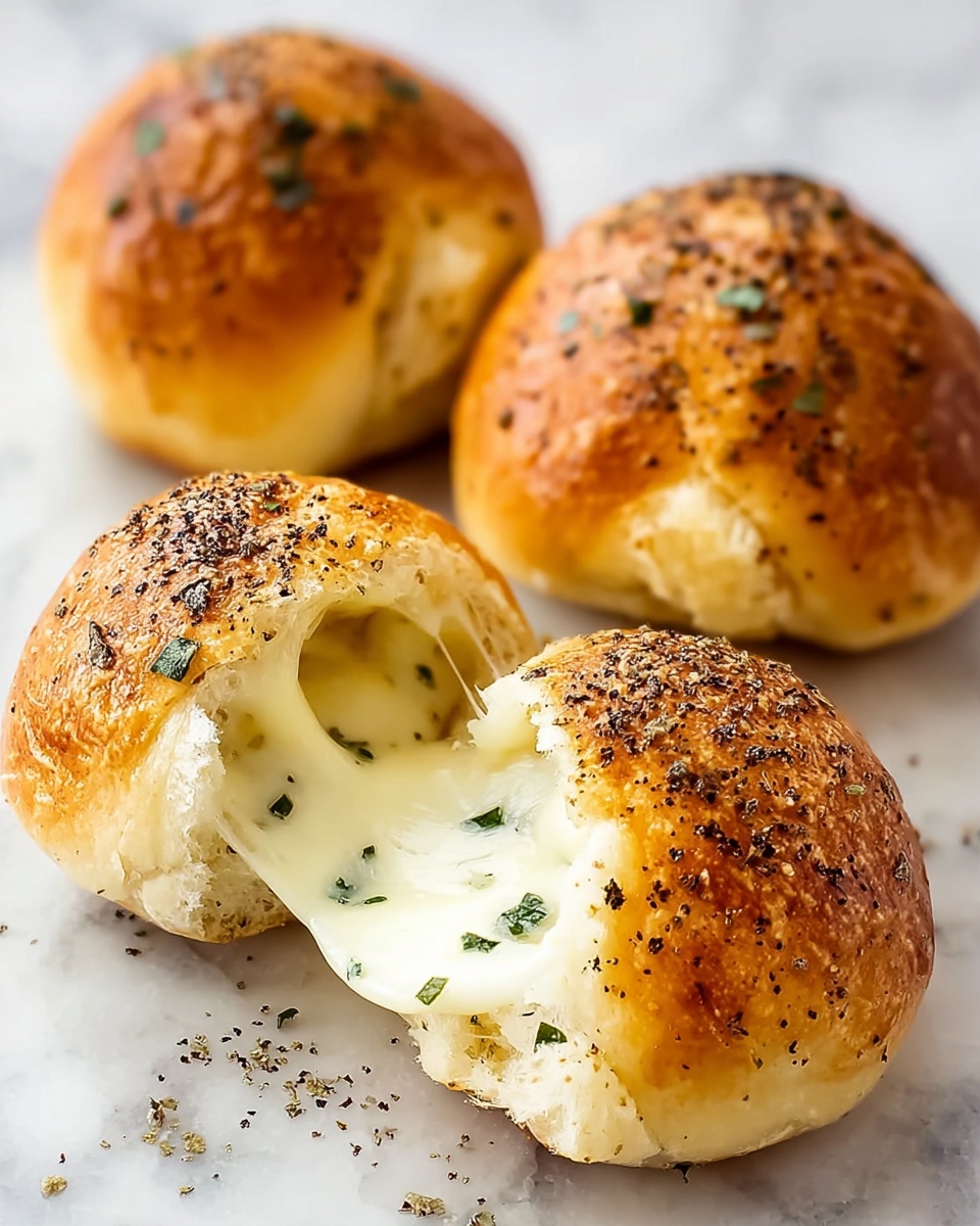 Stuffed Cheese Bread Recipe - Recipe Image