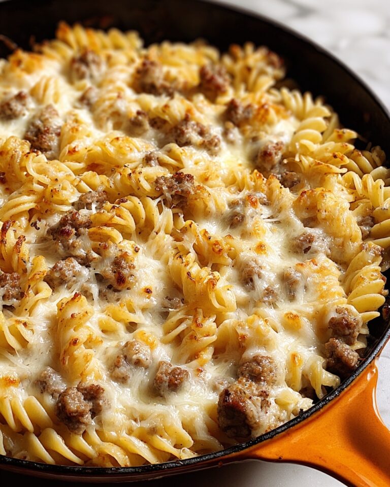 Cheesy Ground Beef Pasta Skillet: A One-Pan Comfort Food Classic Recipe