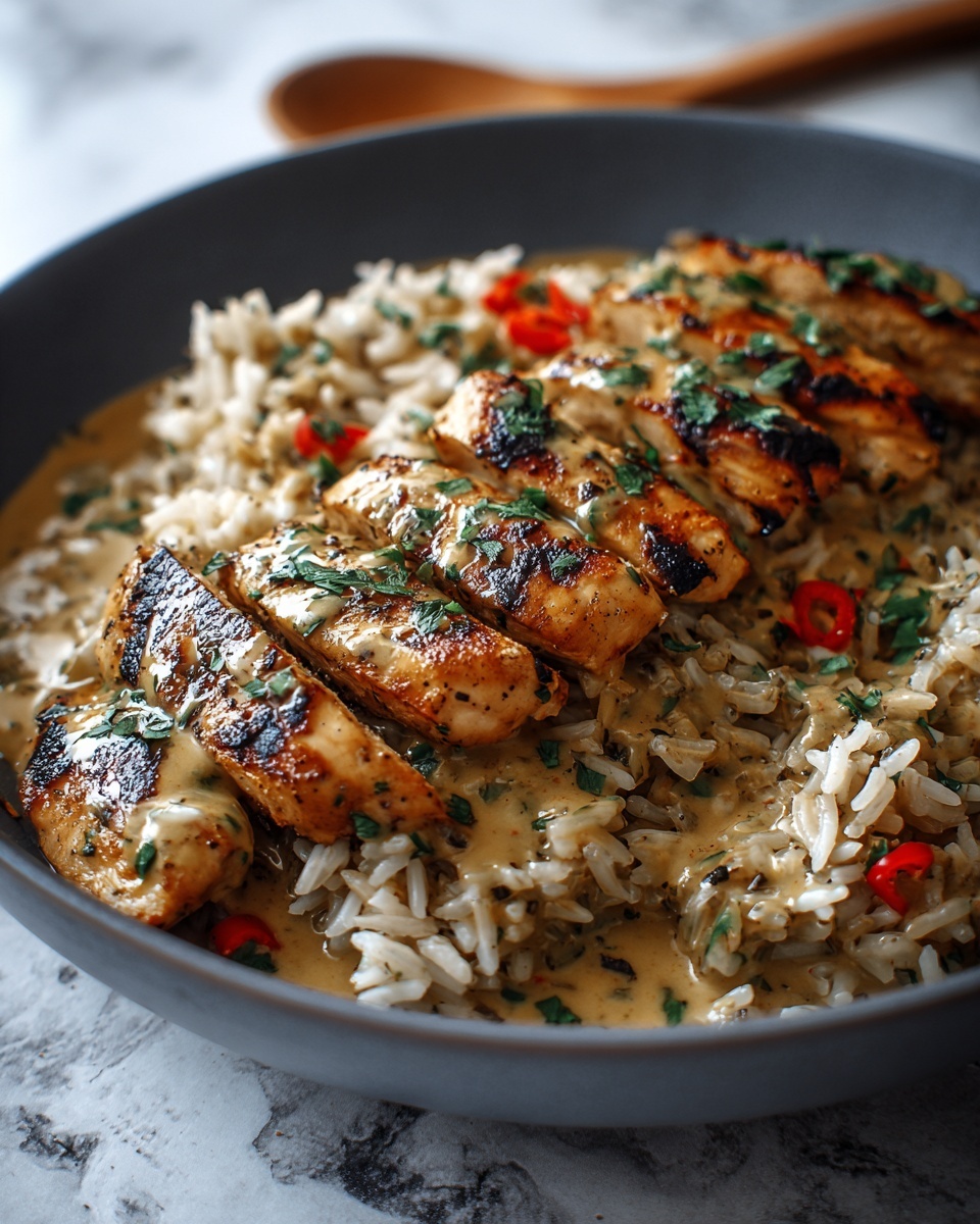 Creamy Cajun Chicken & Rice Recipe - Recipe Image