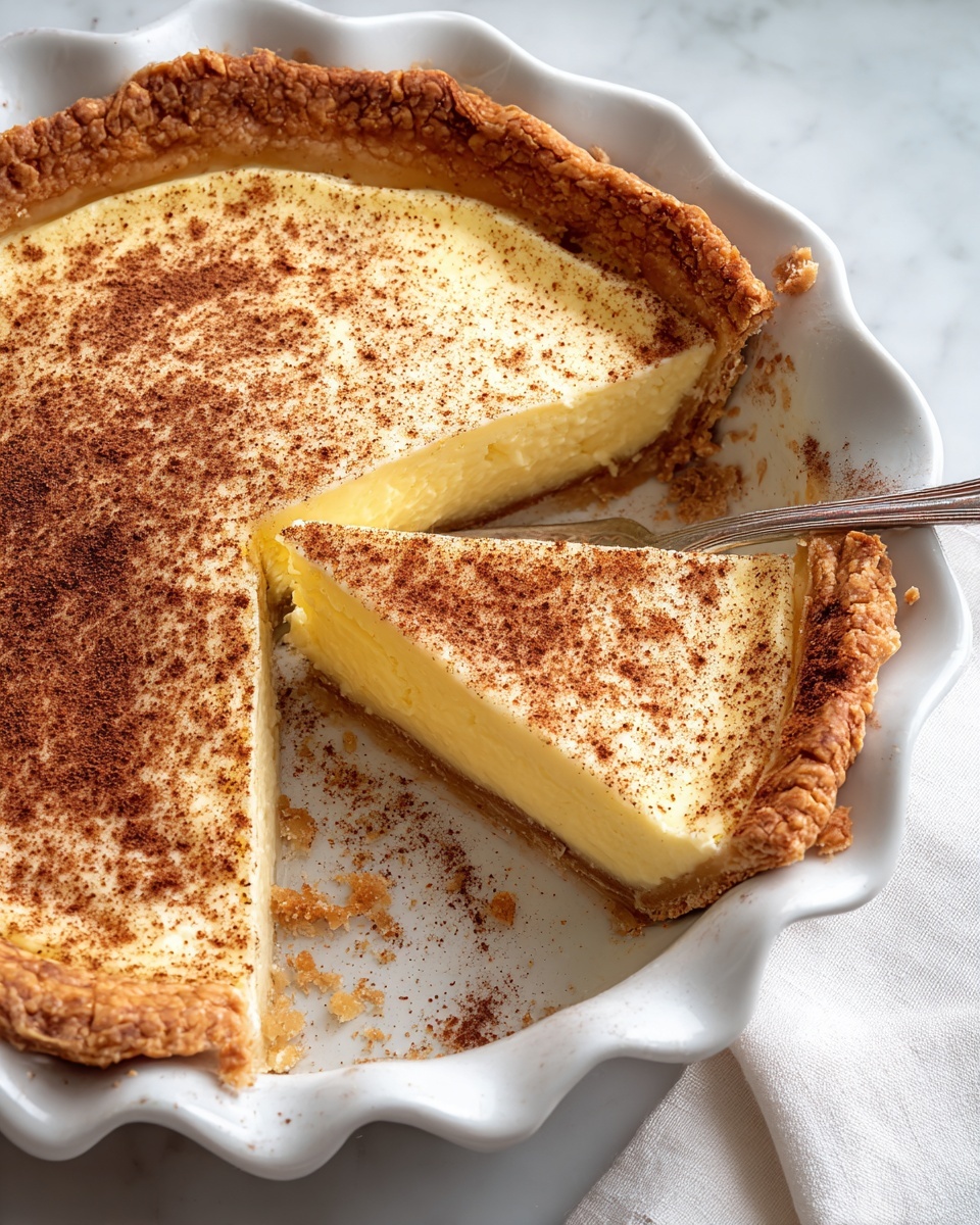Classic Vanilla Custard Pie Recipe - Recipe Image