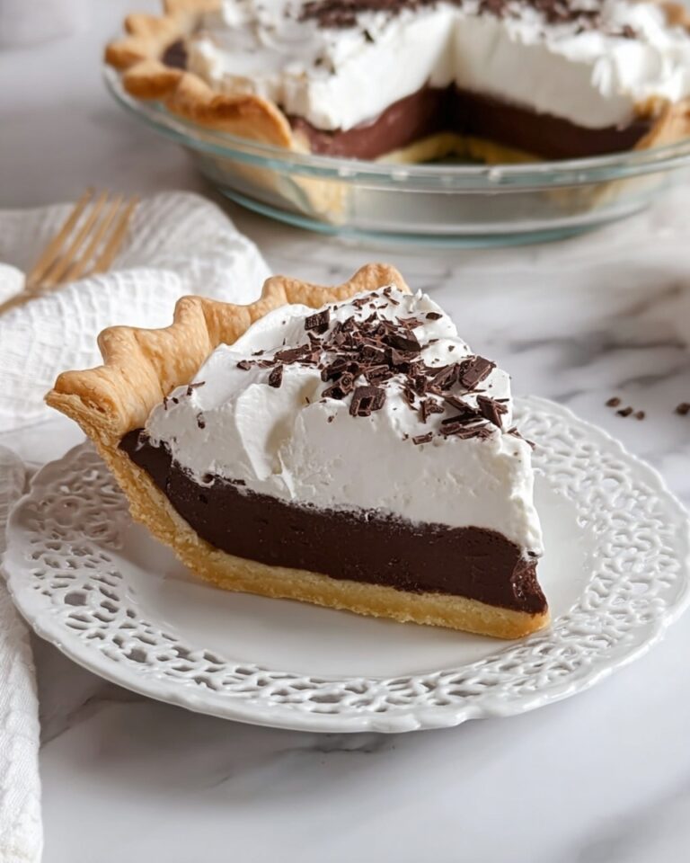 Black Bottom Pie Recipe