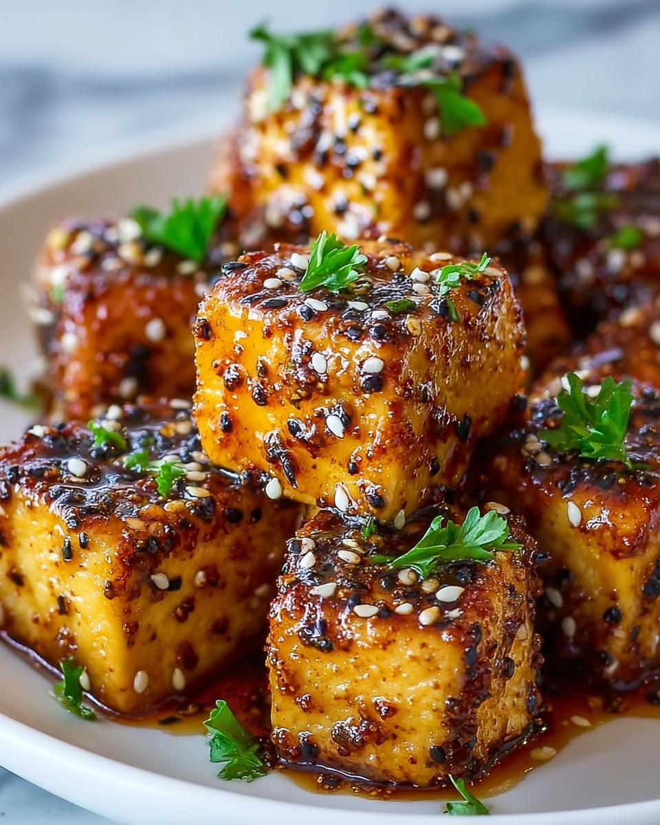 Baked Lemon Pepper Tofu Recipe - Recipe Image
