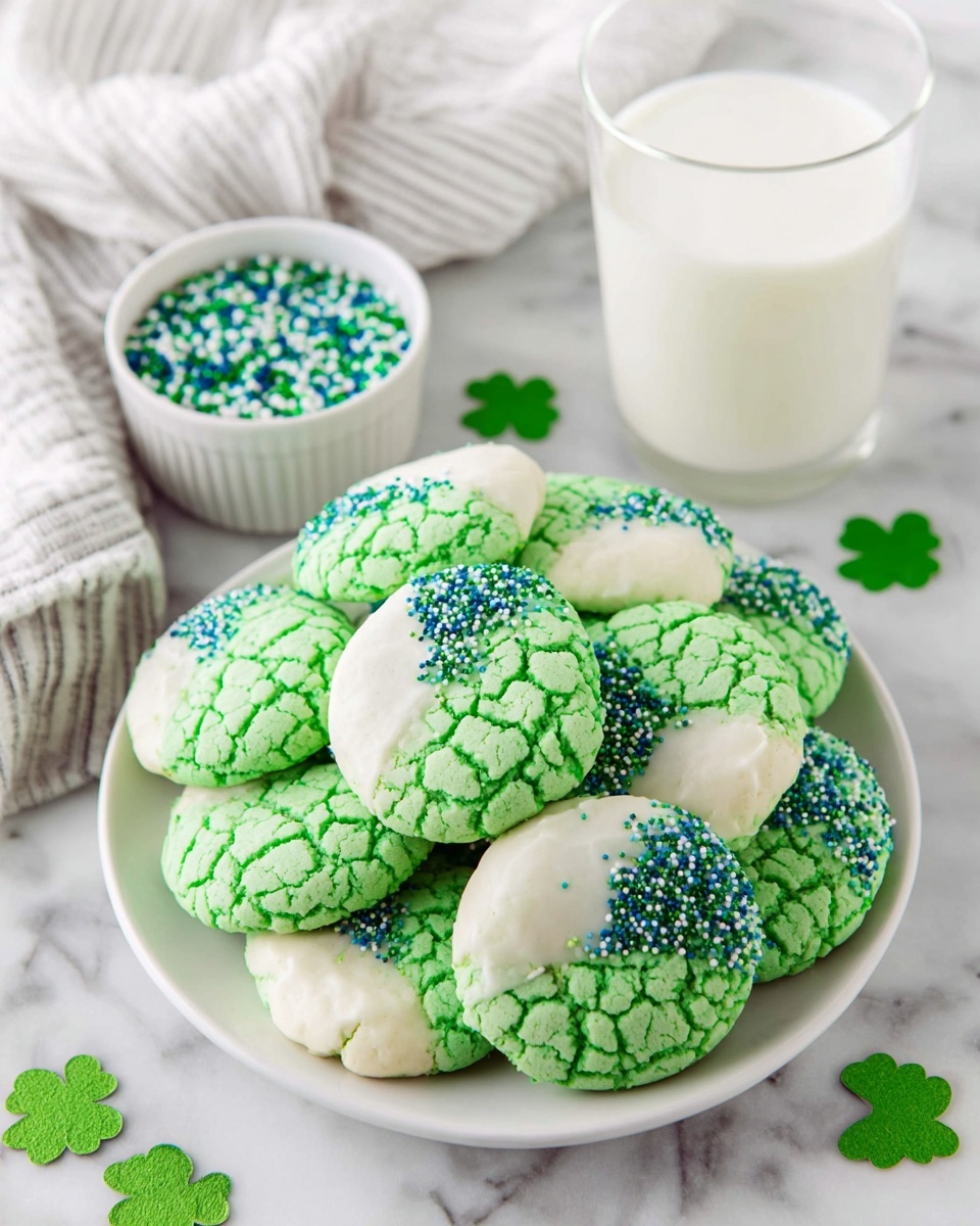 St. Patrick’s Day Cake Mix Cookies Recipe - Recipe Image