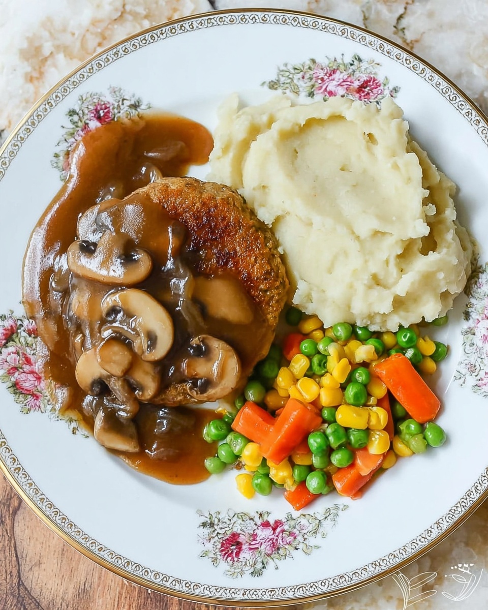 Crockpot Salisbury Steak Recipe - Recipe Image