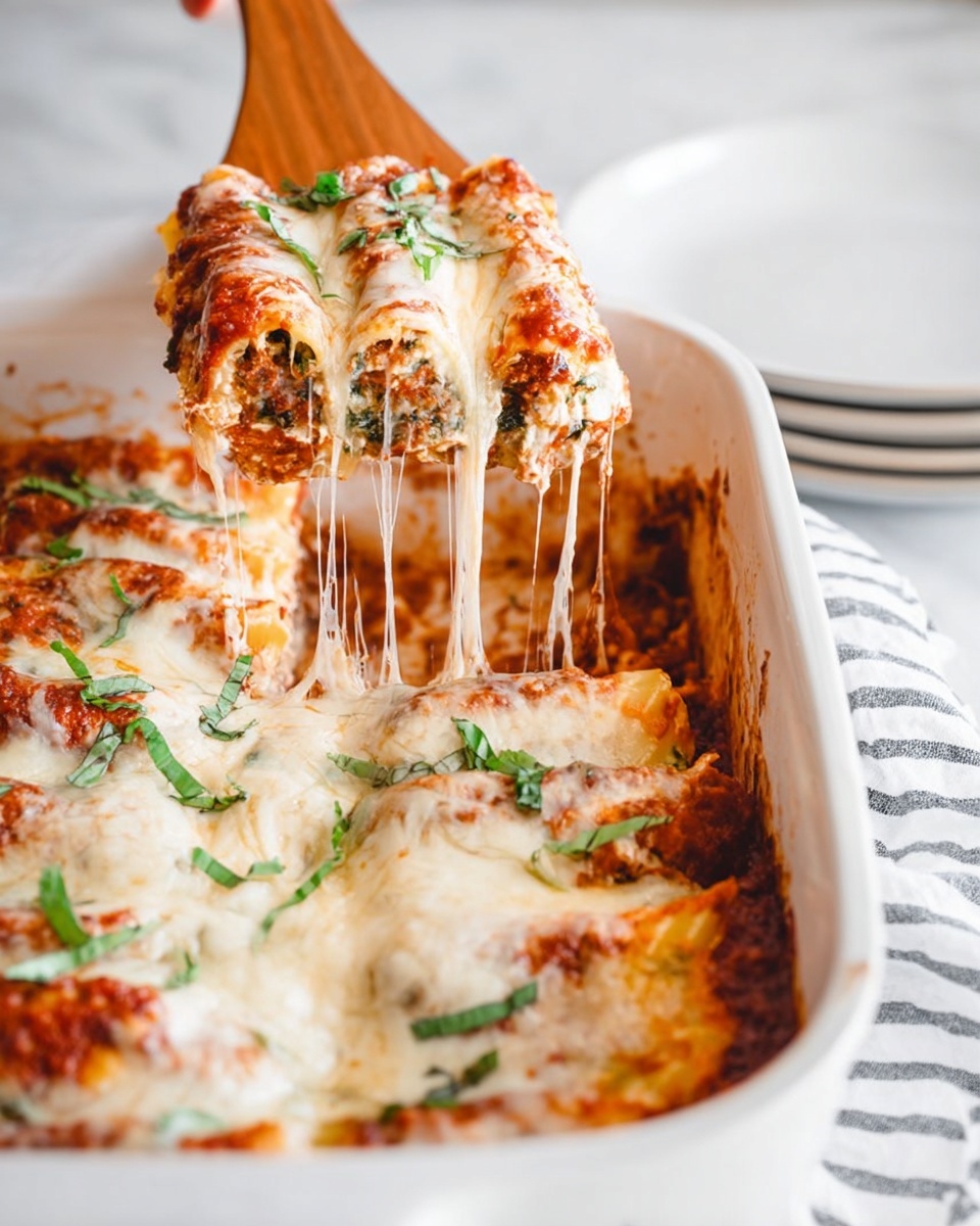 Italian Sausage Manicotti Recipe - Recipe Image