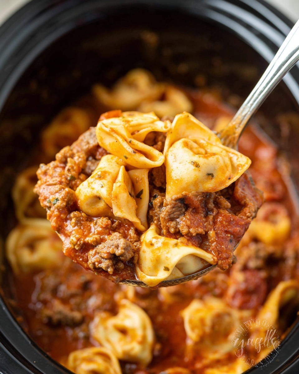 Crockpot Pizza Soup Recipe - Recipe Image