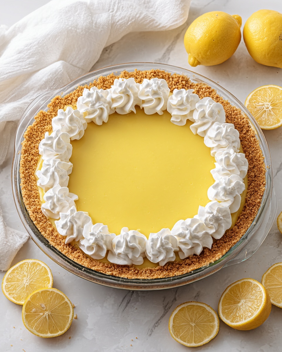 Lemon Icebox Pie Recipe - Recipe Image