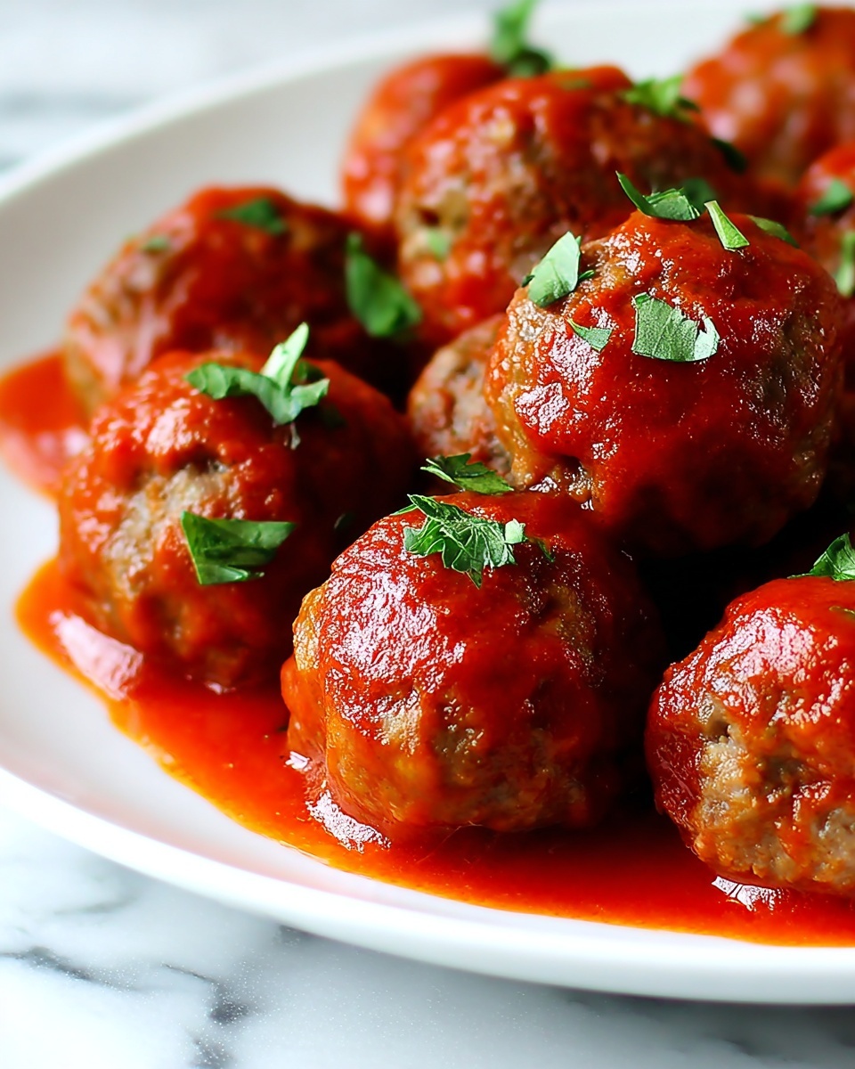 Simple Homemade Meatballs Recipe - Recipe Image