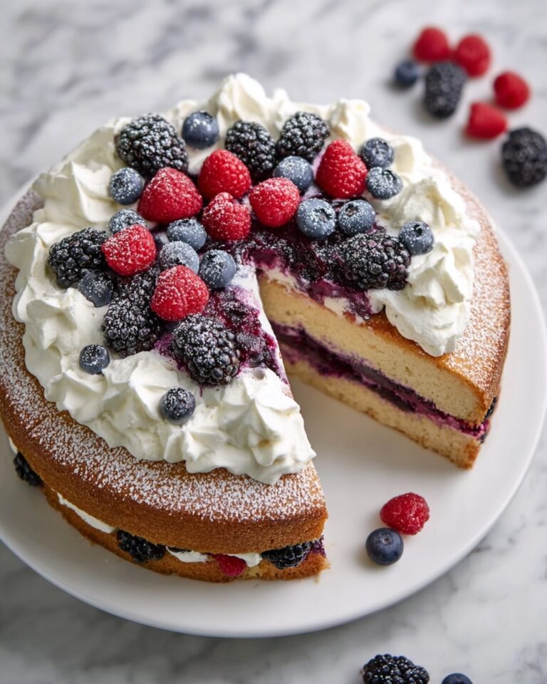 Simple Homemade Berry Cake Recipe