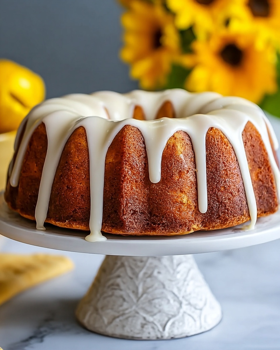 Simple Homemade Banana Bundt Cake Recipe - Recipe Image