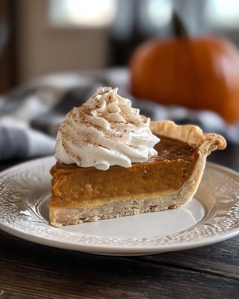 Award-Winning Pumpkin Pie Recipe