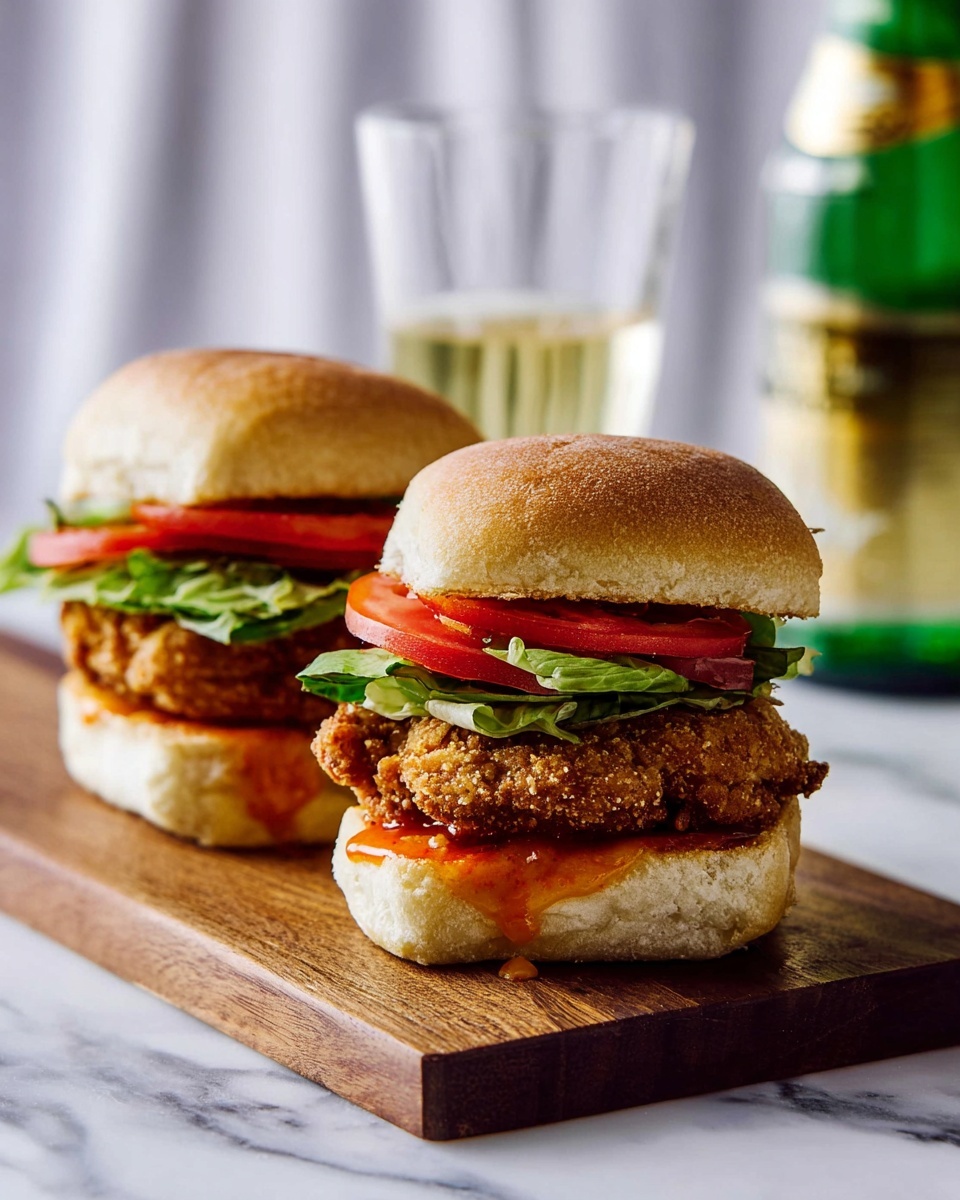 Spicy Fried Chicken Sandwich Recipe - Recipe Image