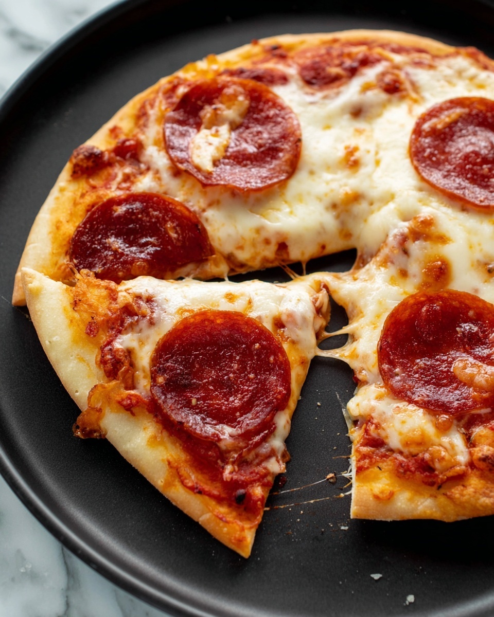 Pepperoni Naan Pizza Recipe - Recipe Image