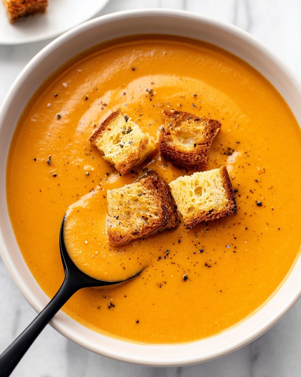 Creamy Sweet Potato Soup Recipe - Recipe Image