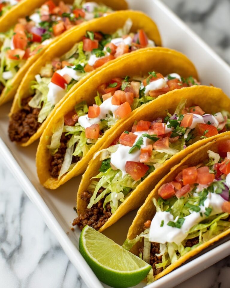 Baked Beef Tacos Recipe