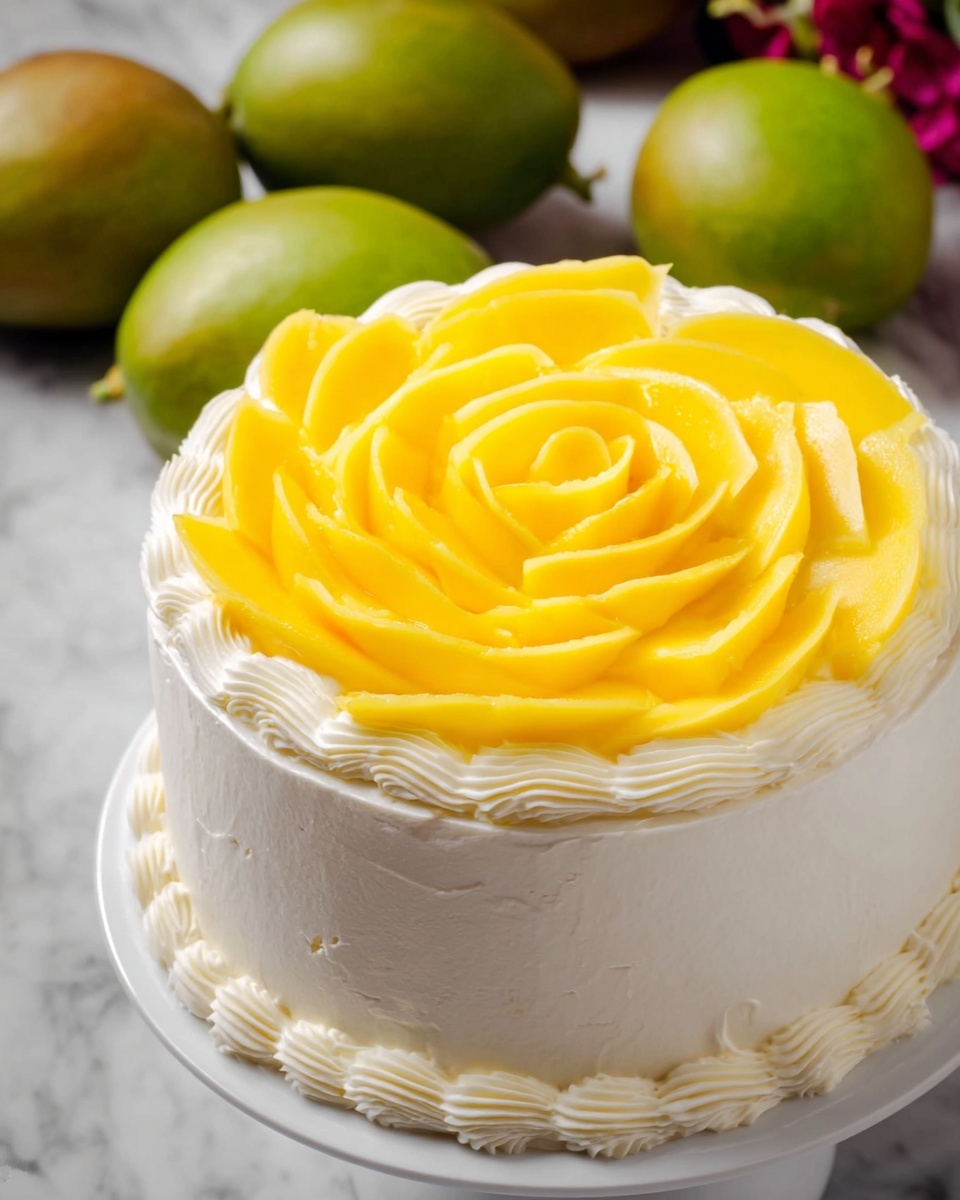 Mango Cake Recipe - Recipe Image